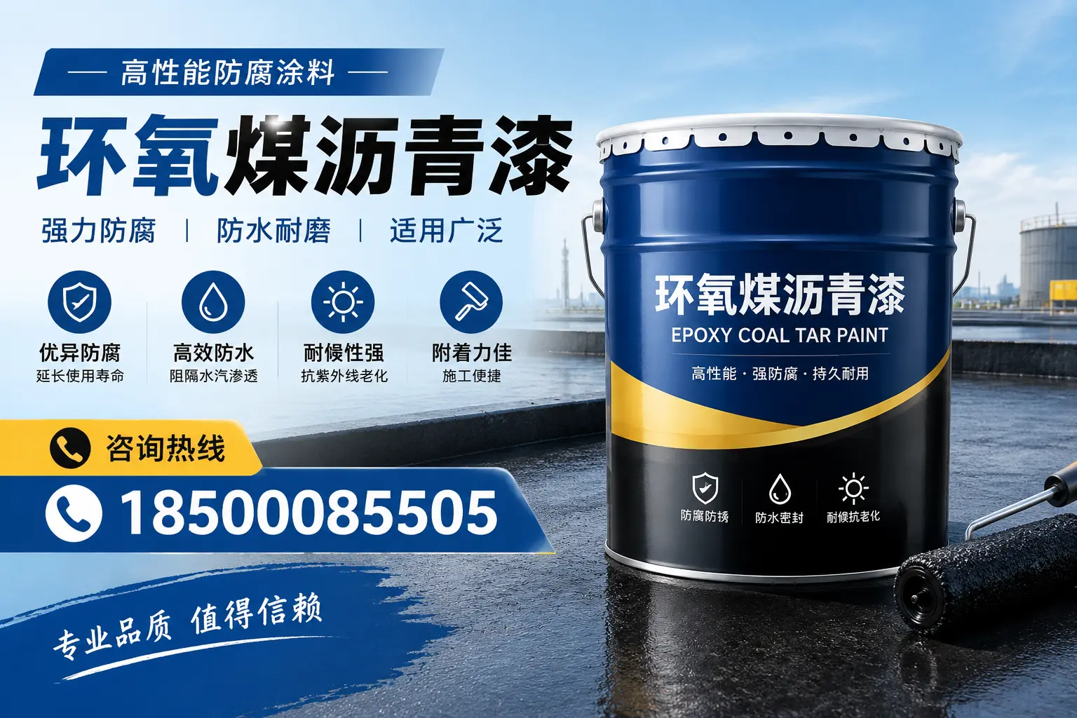 环氧煤沥青漆的主要成分与功能,珠山用户深度了解